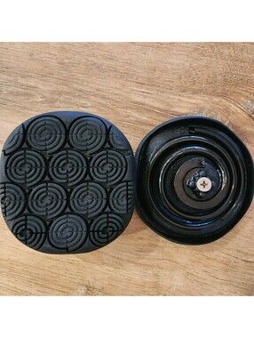 NEW Z-Coil Small Spring Coil Heel Replacements Open Black Pair Authentic